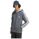 Adidas Ανδρική ζακέτα Essentials Fleece 3-Stripes Full-Zip Hoodie